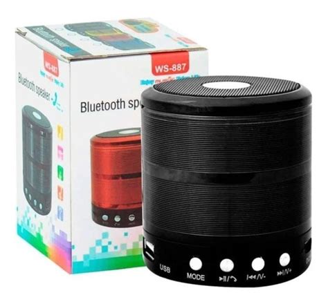 Caixa De Som Mini Speaker Port Til Bluetooth Usb R Dio Mercado Livre