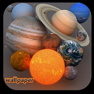 Solar System 3D Wallpaper Lite