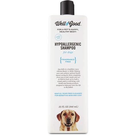 Dogs Puppies 32 Fl. | Well Good Hypoallergenic Shampoo