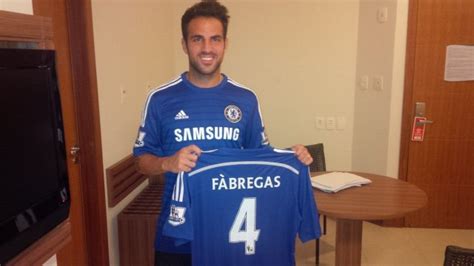 PHOTO: Cesc Fabregas in a Chelsea Kit after Completing £28 Million Move ...