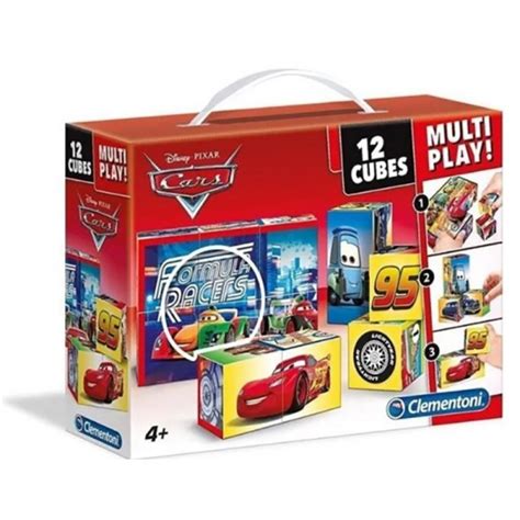 Clementoni Puzzle Cubes Multiplay Disney Pixar Cars