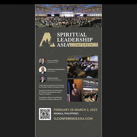 Conference Poster Spiritual Leadership Conference Asia