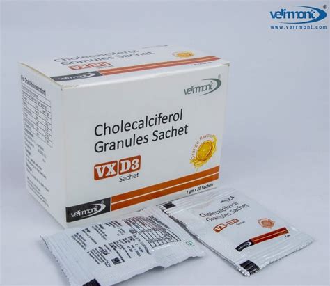 Vx D Cholecalciferol Ip Iu Sachet X At Rs Box In Sas