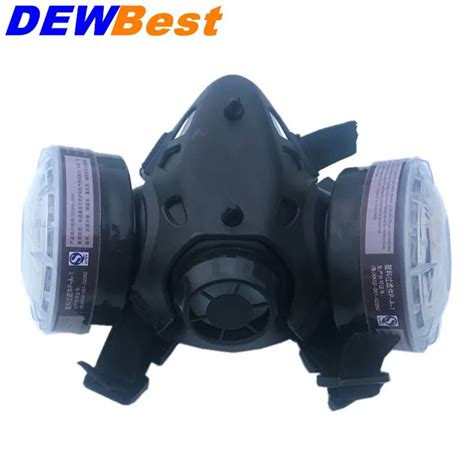 New Protection Filter Dual Gas Mask Chemical Gas Anti Dust Paint