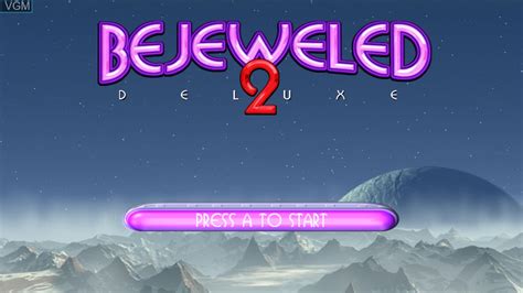 Bejeweled 2 Deluxe For Microsoft Xbox 360 The Video Games Museum