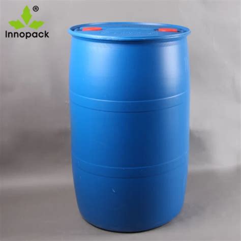 Plastic Barrel Drum 200 Litre HDPE Open Top Blue Plastic Drum