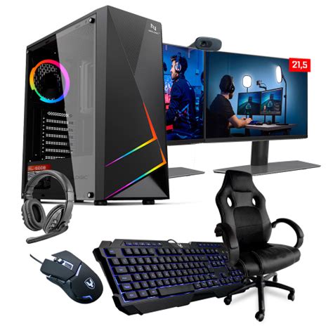 Pc Gamer Completo Neologic Streamer NLI83658 Intel I5 10400F 16GB Gtx