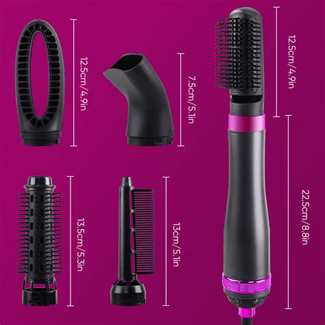 5 In 1 Styler Hair Dryer One Step Hair Dryer Professional Hair Straightener Curler Styling Tools