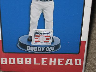 Atlanta Braves Bobby Cox Hall Of Fame Bobblehead Stadium Giveaway