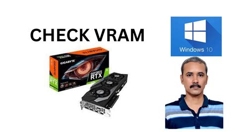 How To Check Vram In Windows Youtube