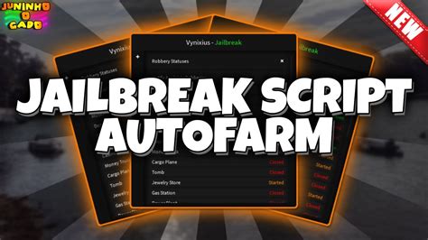 Jailbreak Script Auto Farm Atualizado Funcionando Youtube