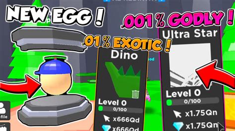 NEW UPDATE WITH NEW 001 GODLY AND 01 EXOTIC Roblox Tapping