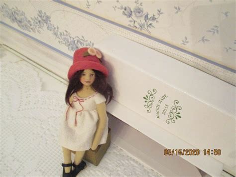 Maggie Iacono Maggie Made Leslie 7â Felt Doll With Box Ufdc 2060855464