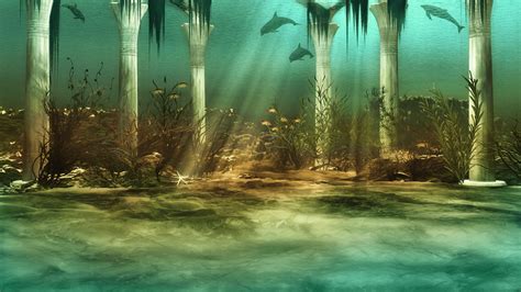 Ancient Underwater Forest