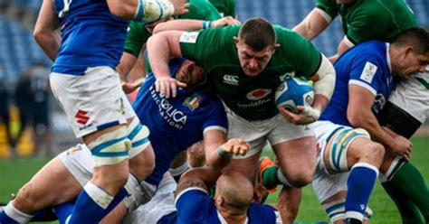 Rugby Sei Nazioni Troppa Irlanda Per LItalia Gli Azzurri Perdono