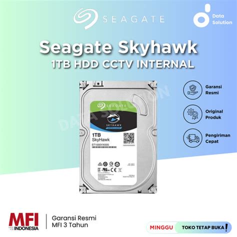 Jual Hardisk 1 Tb Seagate Skyhawk Surveillance Garansi Resmi 3 Tahun Mfi Jakarta Pusat Data