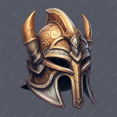 Warrior helmet | Premium AI-generated image