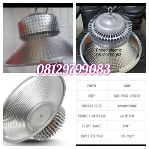 Jual Lampu Highbay Led 150w 150 Watt Lampu Gantung Industry Gudang