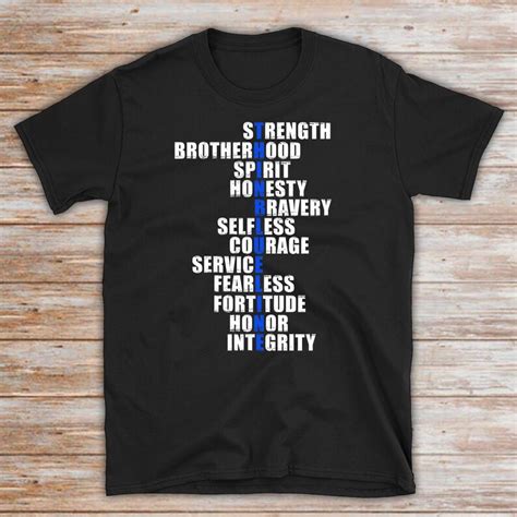 Police Officer Gift Thin Blue Line Meaning Shirt Long - Etsy