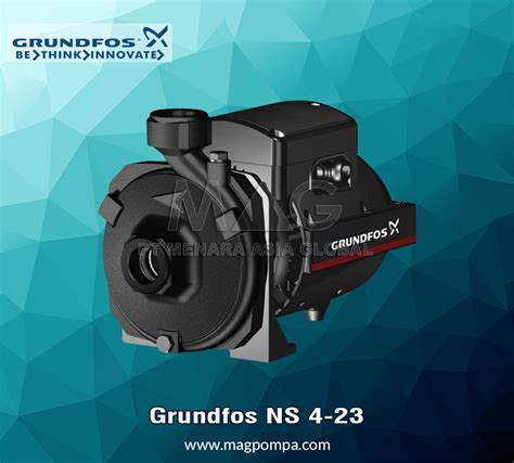 Pompa Sentrifugal Horisontal Tunggal Grundfos Ns