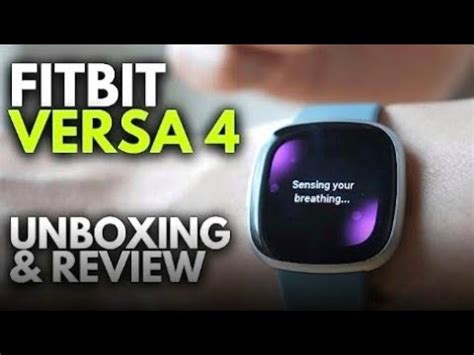 Fitbit Versa Unboxing Review Yr Fitbit User Youtube