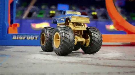 Hot Wheels Monster Truck Loop And Flip Trophy Challenge TV Spot Big