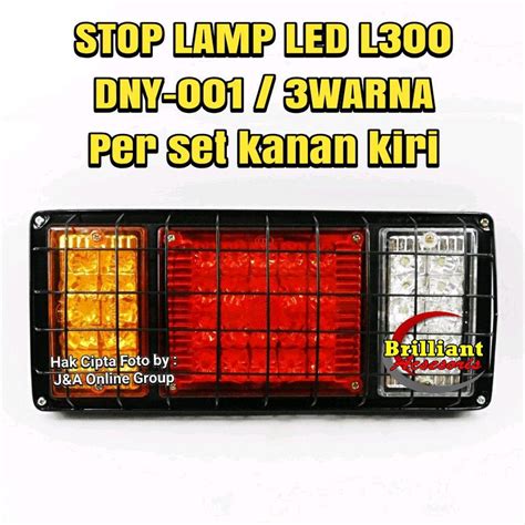 Jual Stop Lamp LED Universal Truk 3warna Plus Ram Shopee Indonesia