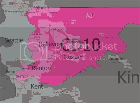 Daves Redistricting If Washington State Had 10 Congressional Districts