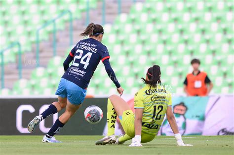 Alicia Cervantes Karol Contreras Z Santos Vs Chivas Femenil