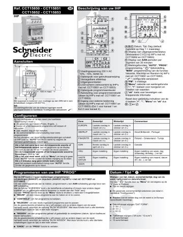 Schneider Electric Acti 9 IHP Handleiding Manualzz