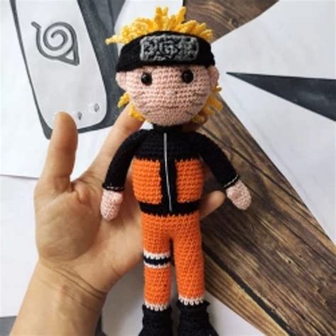 Naruto Doll Crochet Naruto Toy Amigurumi Anime Doll Inspire Uplift