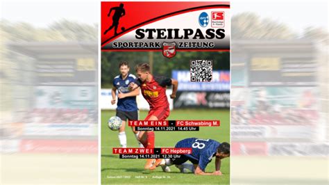 53 Ausgabe Unserer Stadionzeitung Steilpass Online SV Kasing E V 1959