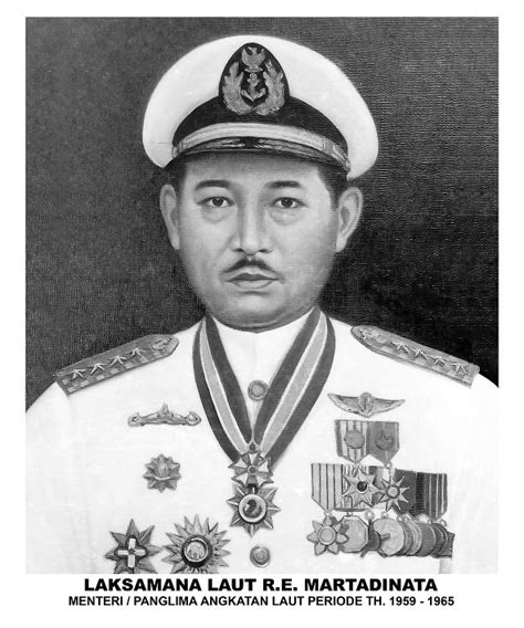 Gambar Foto Pahlawan Nasional Indonesia Gambar Laksamana Laut R E