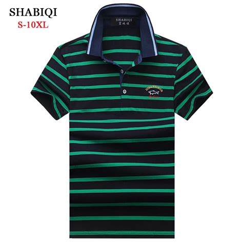 Shabiqi Classic Brand Men Shirt Men Polo Shirt Men Short Sleeve Polos