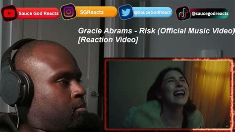 Gracie Abrams Risk Official Music Video Reaction Youtube