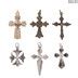 Textured Cross Charms With Rhinestones Hobby Lobby