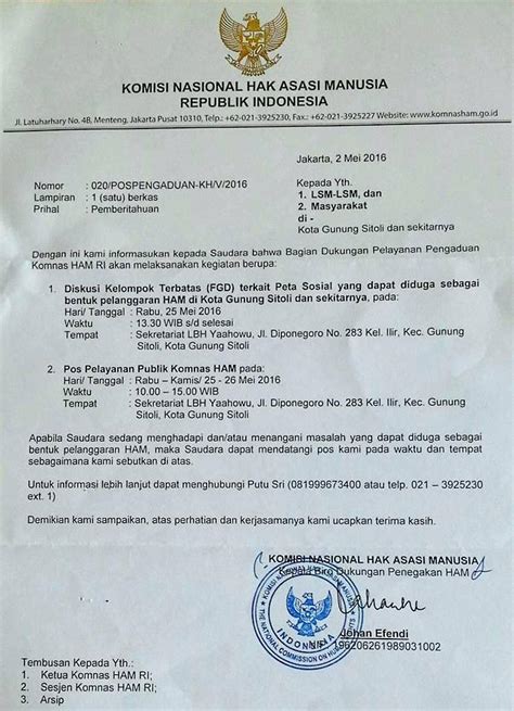 Detail Contoh Surat Laporan Pengaduan Lsm Koleksi Nomer