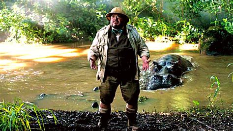 Jumanji Welcome To The Jungle 2017 Hippo Attack Scene Movie Clip