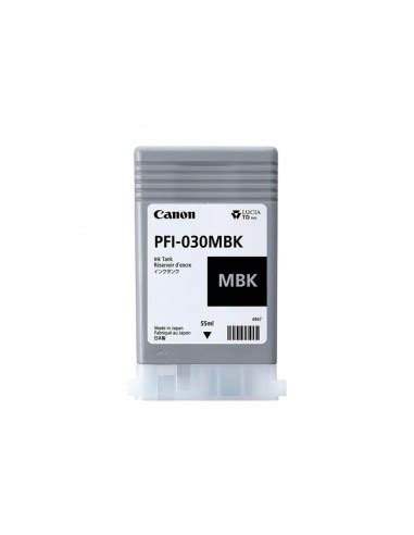 Tinta Canon Pfi Mbk Negro Mate