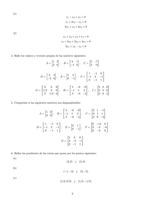 Lista 4 Matem Tica Para La Ciencia De Datos PDF