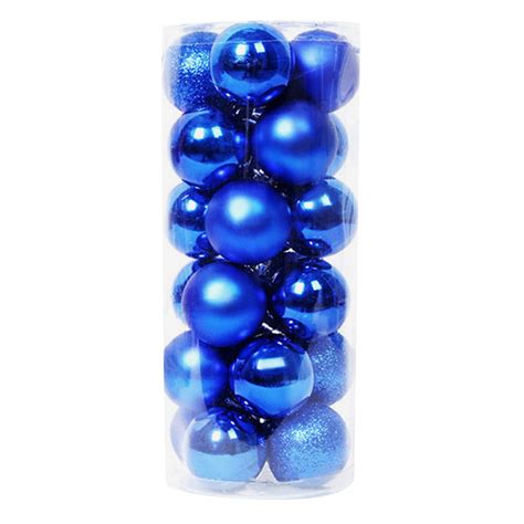 Avdjesfny Christmas Outdoor Decorations 24pcs Christmas Balls Ornaments