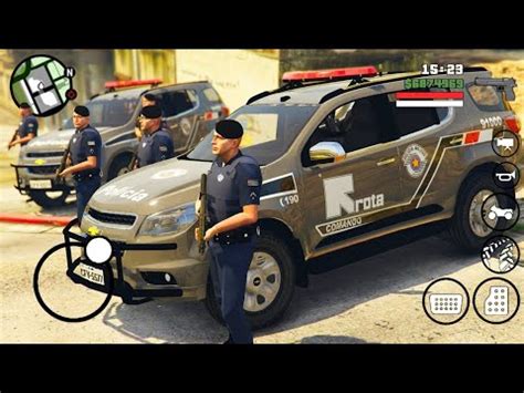 Gta San Andreas Policia Hrs Varias Viaturas Blitz Abordagem