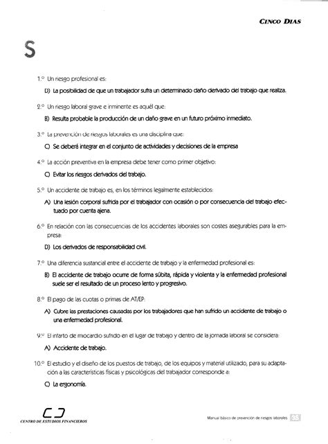 Manual Basico De Prevenci N De Riesgos Pdf