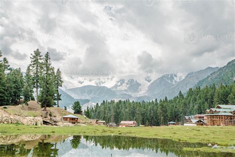 Replication Fairy Meadows Nanga Parbat Beautiful Landscape Mountains