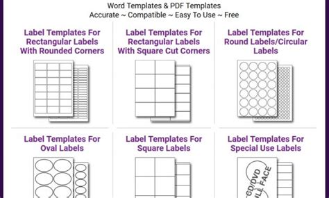 template tuesday  guide  label planets label templates  label