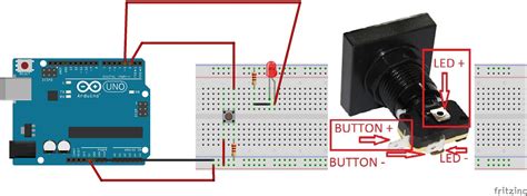 Push Button Wiring Diagram Arduino