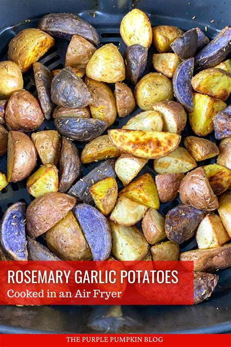 Air Fryer Rosemary Garlic Potatoes Recipe