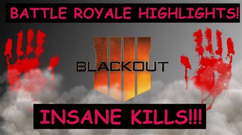 Cod Blackout Battle Royale Highlights High Kill Wins From The Champ