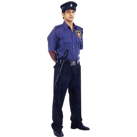 Poly Cotton Regular Fit Security Uniforms Size 42 At Rs 560 Set In