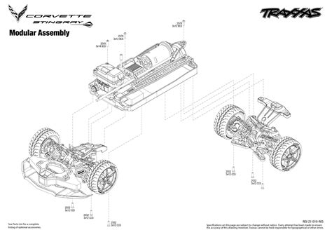 Traxxas 4 Tec 30 Exploded View Modular Assembly